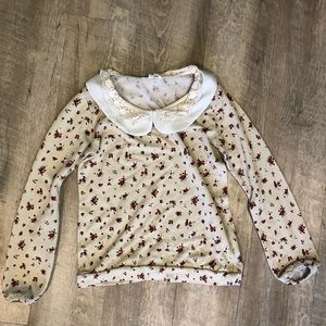 Clef De Sol sweater Peterson collared top